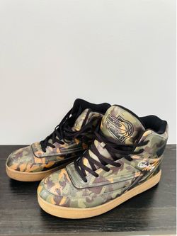 Ewing Athletics Rebound Mid Top Lace-Up Sneakers Camo 1RBE004-353