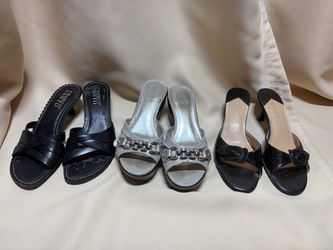 Lot bundle Franco Sarto, Guess, and Aerosoles Heeled Sandals Bundle