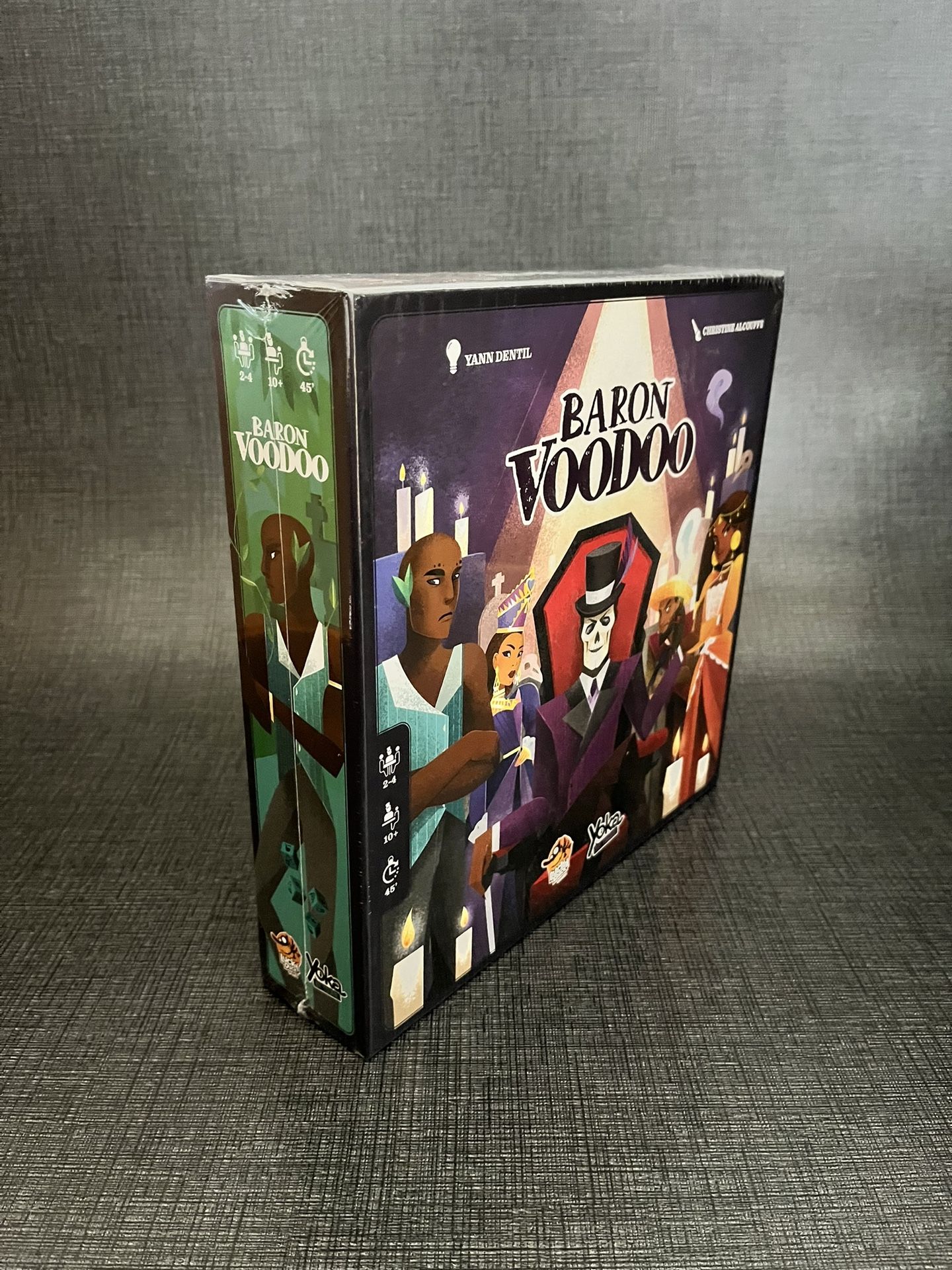 Baron Voodoo: An Abstract Dice Game Where You Don’t Roll Dice For 2-4 Players