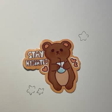 Custom Cute Bear Stickers