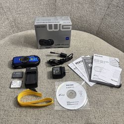 Ricoh Waterproof, Coldproof, Shockproof Compact Digital Camera WG-4 GPS