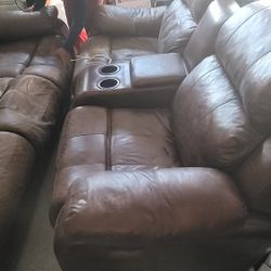 Sofa And Love Seat. Normal Wear