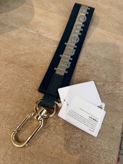 Lululemon Never Lost Keychain New with tags