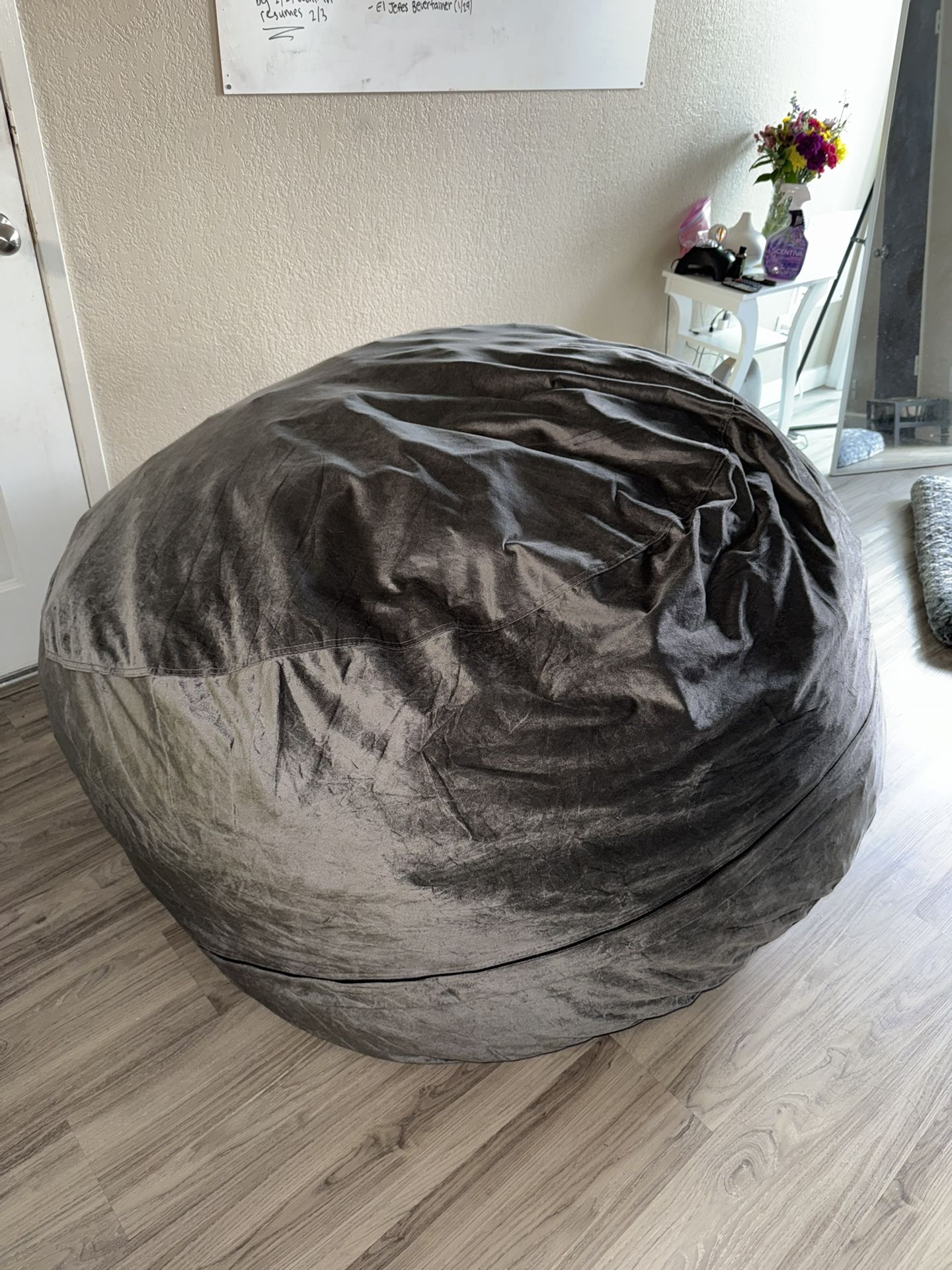 Grey Bean Bag