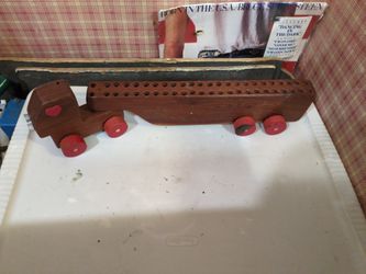 Hand Made Vintage Childrens Pull Along Toy