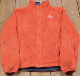 THE NORTH FACE Fuzzy Fleece Full Zip Jacket  Size M Used Exc MSRP $100