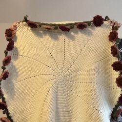 Handmade Crochet Bouquet Blanket