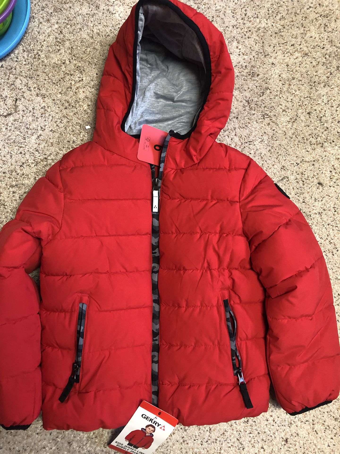 New! Boys Puffer Coat Size 6