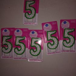 Birthday Candles  #5
