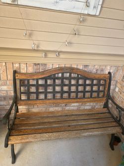 Outdoor bench
