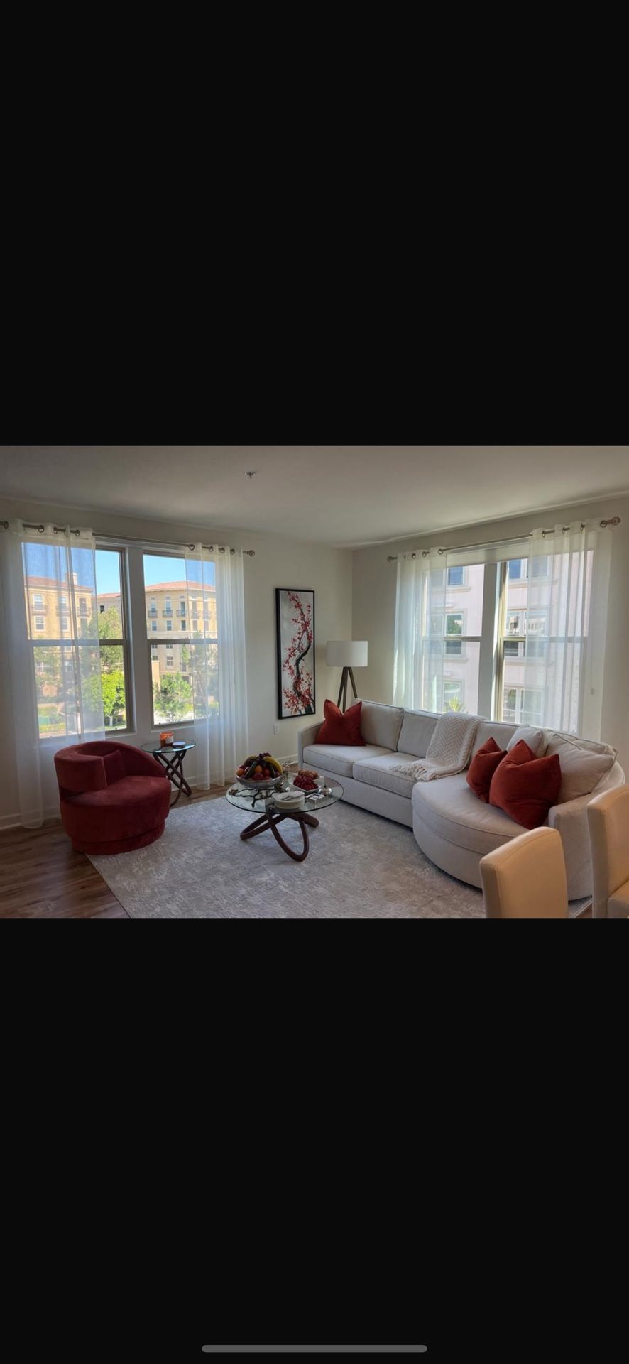 Scandinavian Design Sectional Sofa