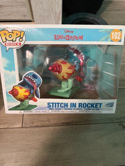 stitch in rocket funko pop