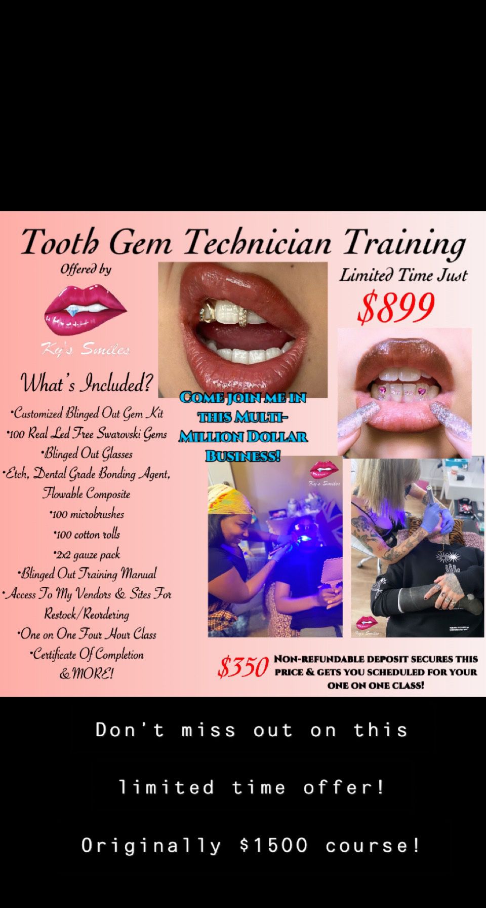 Tooth Gem Technician & Teeth Whitening Specialist Training 