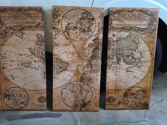 Old world map