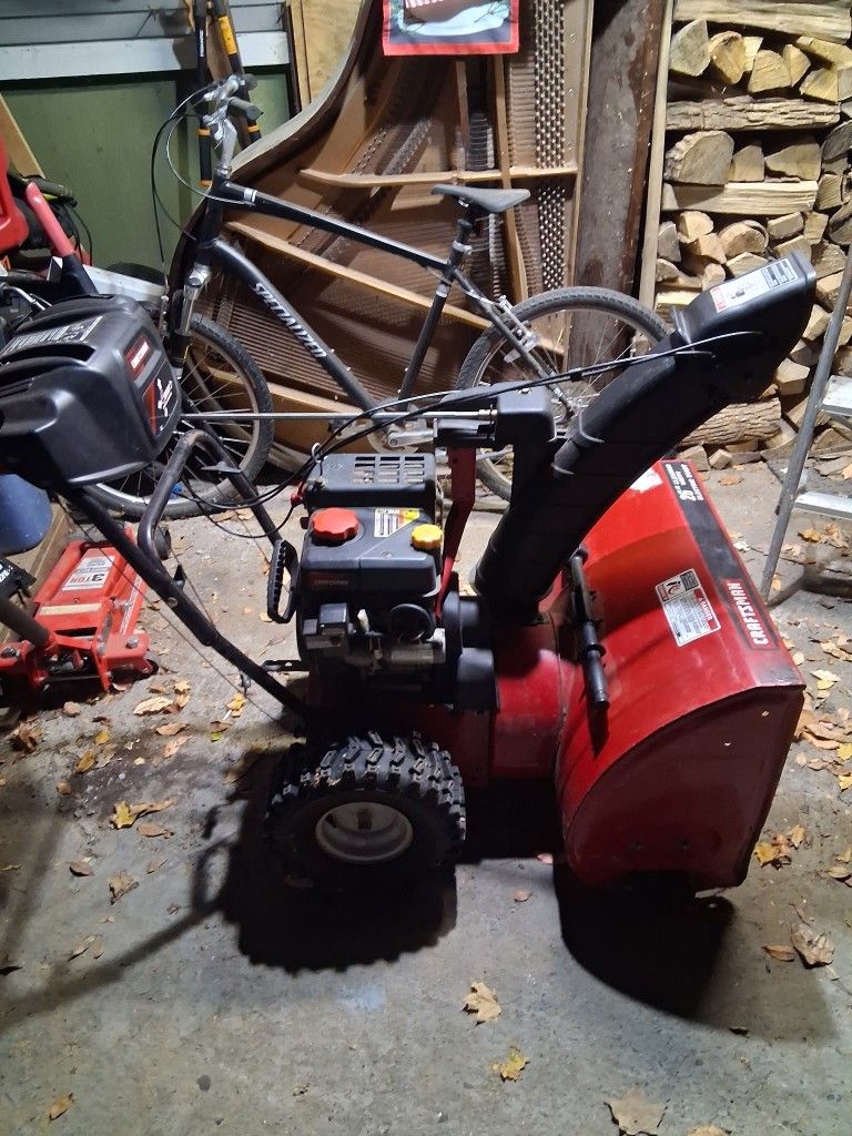 Craftsman 26" Snowblower – Electric Start, 2-Stage Gas Powered Snow Blower
