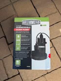 Sump pump