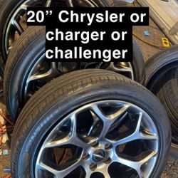 20” Chrysler 300 Or Charger Or Challenger 
