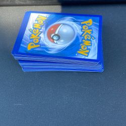stacked pokemon cards