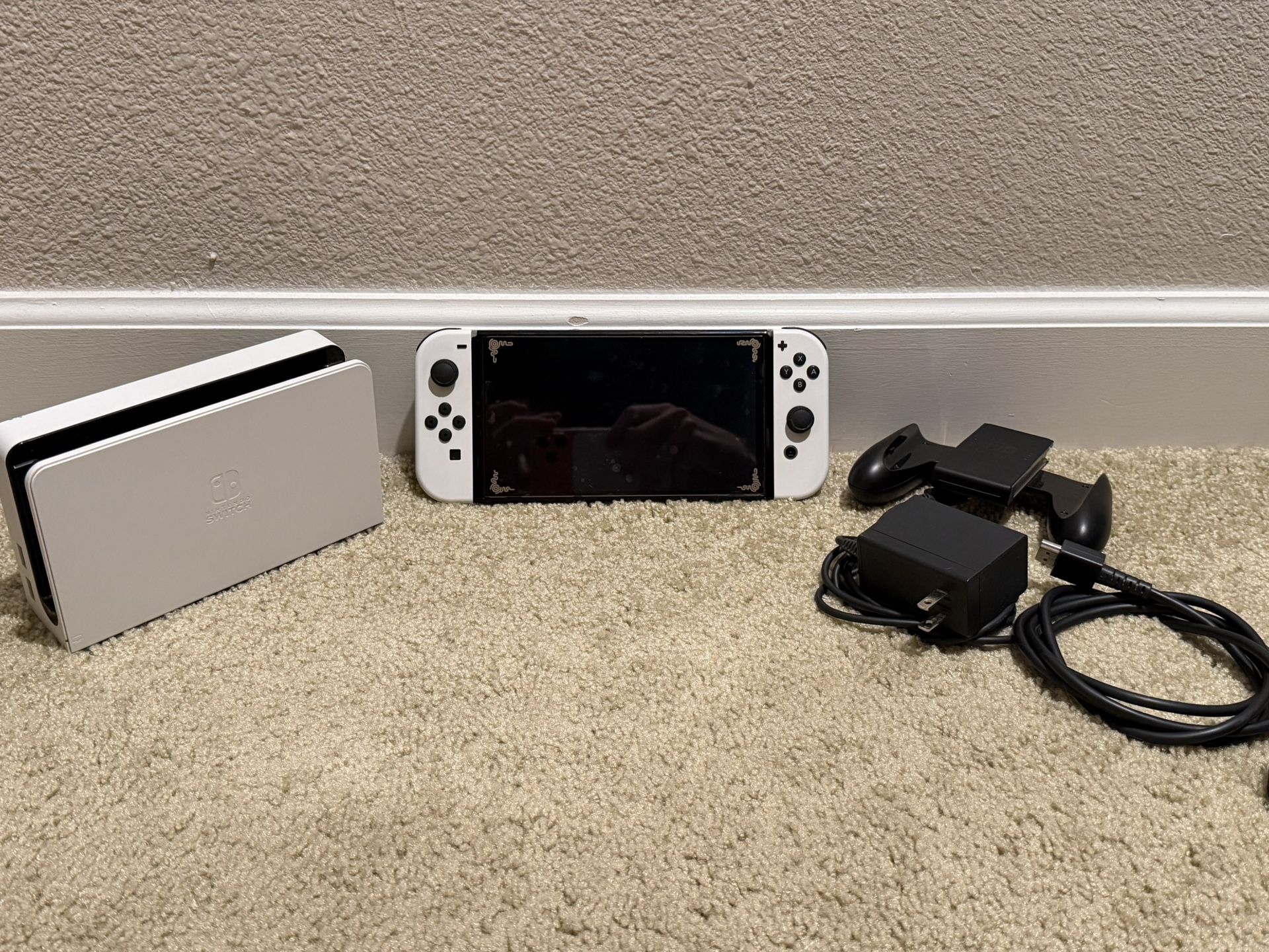 Nintendo Switch OLED White Console Bundle w/ Dock, Joy-Cons & Accessories