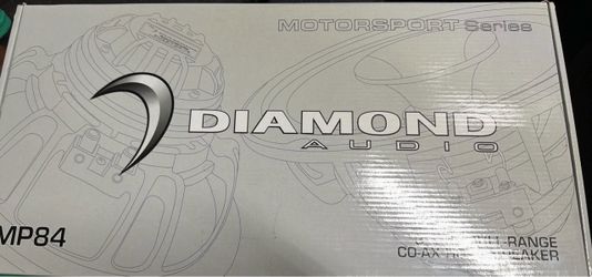 Diamond Audio Motorsport Series MP84 Co-Ax Speakers