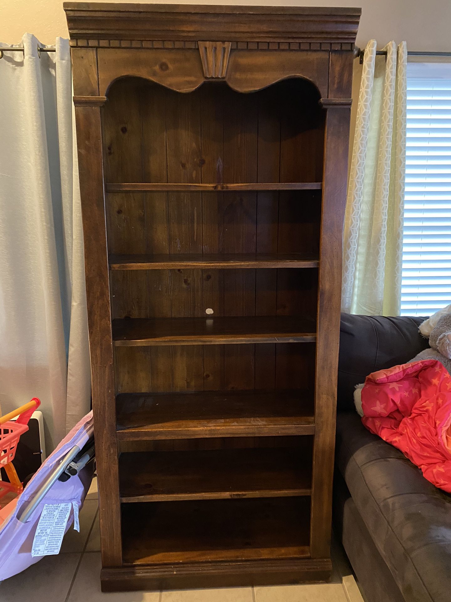 2 Solid wood Bookshelves FOR SALE $200 EACH