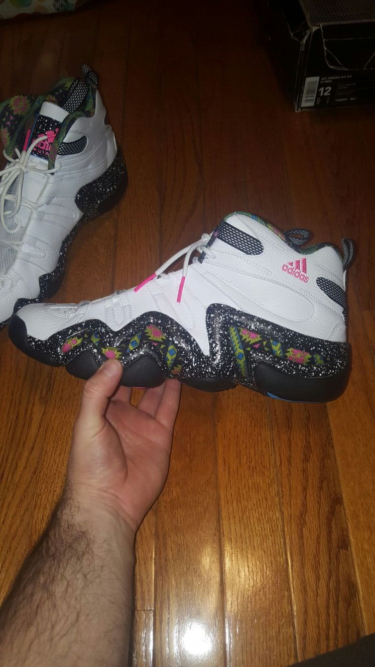 Adidas crazy clearance 8 neon tribal
