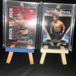 HOF URIJAH FABER BLACK REFRACTOR BOOKEND 10/10 