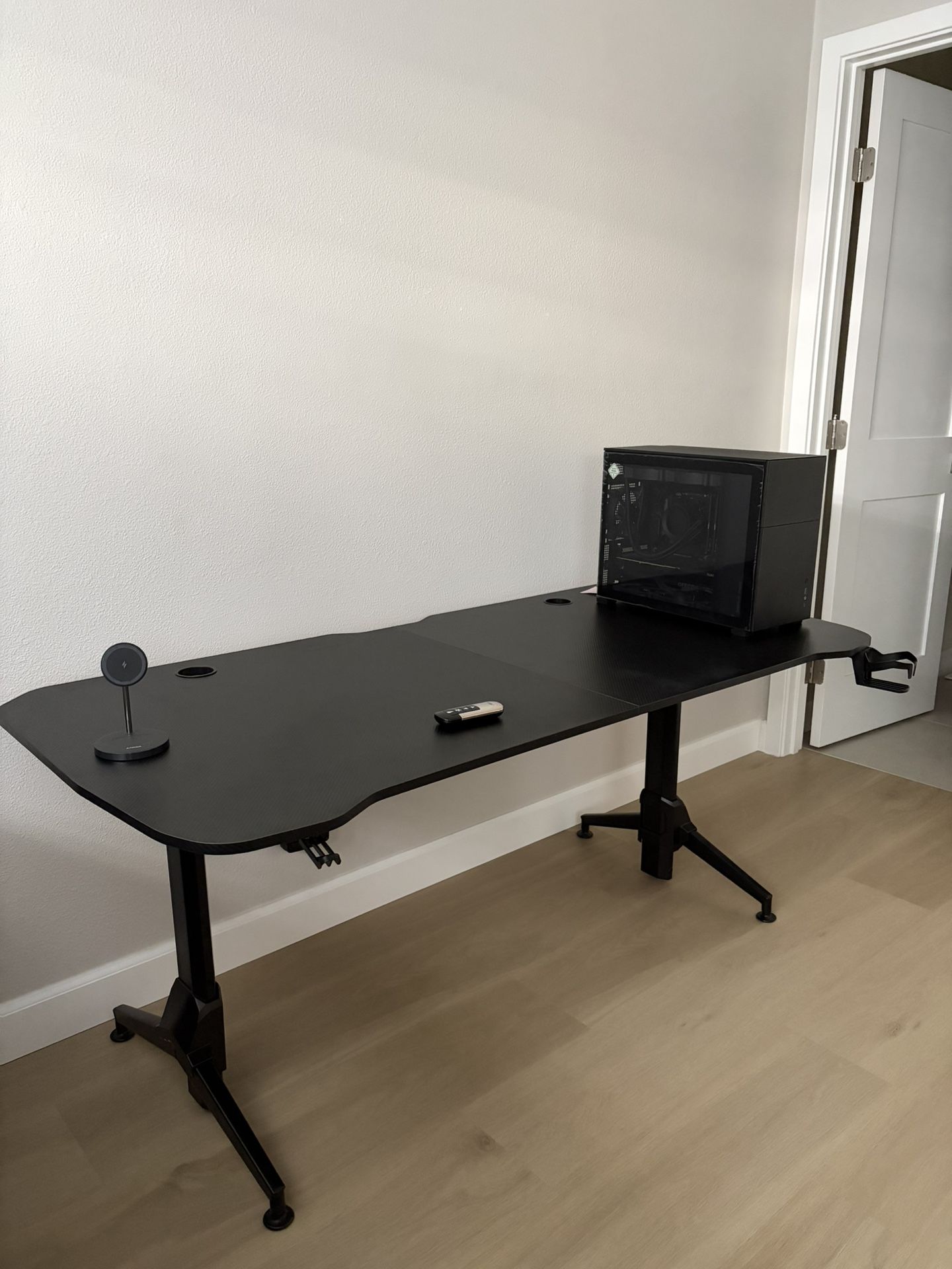 Black 60” Gaming Desk