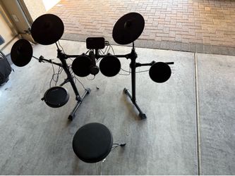 Electronic Drum Set, Black
