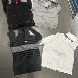 0890. 4 Hoodies & Jacket Bundle - RVCA, Gecko Function & More