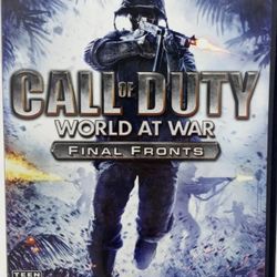 Call Of Duty World At War For PlayStation 2