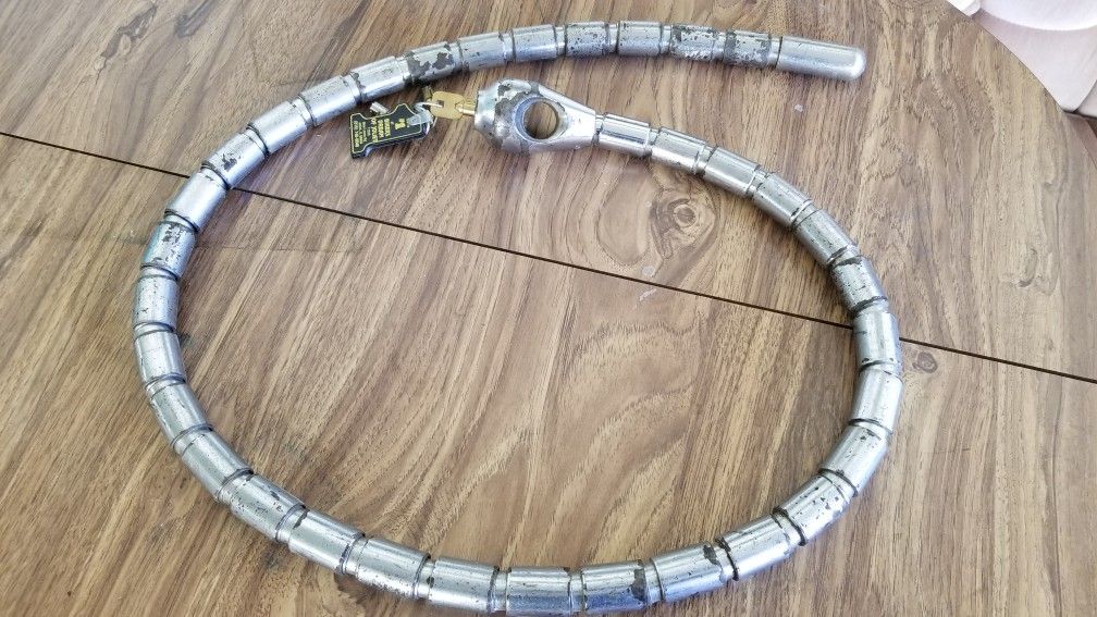 Cobra link motorcycle lock for Sale in Mesa, AZ OfferUp