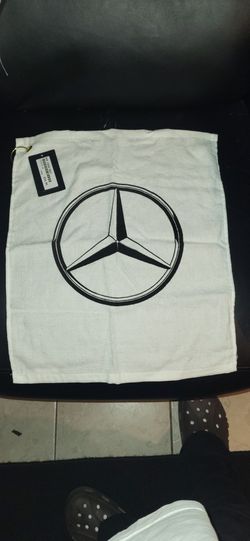 Mercedes Benz golf hat and towel