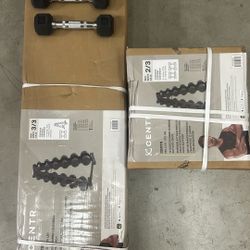 Weight Set and Rack
