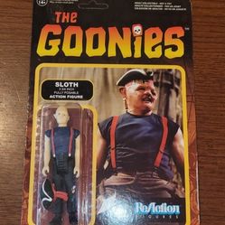 The Goonies Sloth action figure unpunched