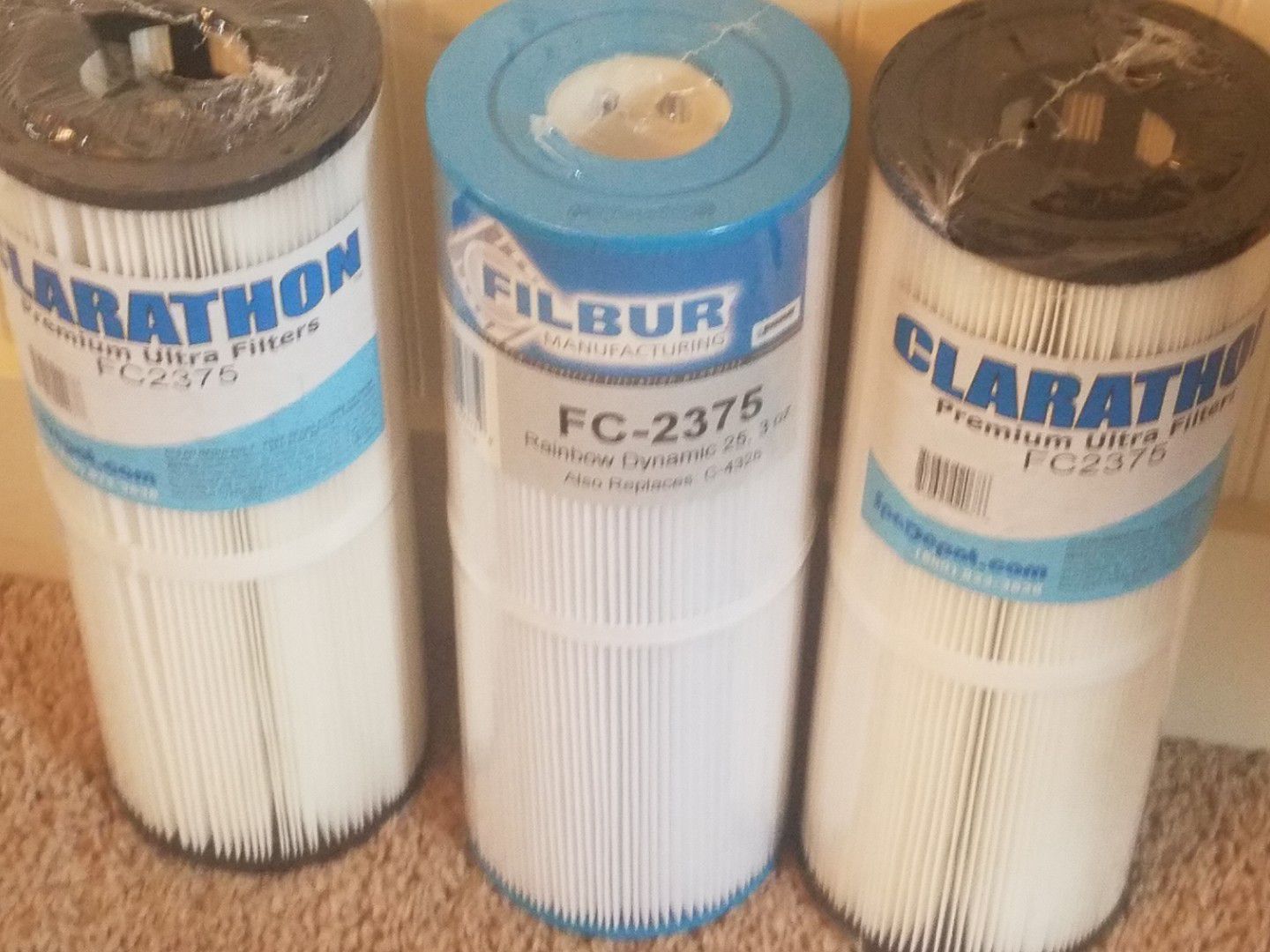 Hot tub filters