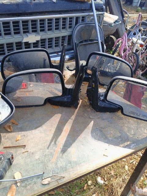 Mirrors, Door Handles 