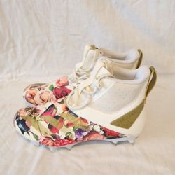 MEN'S ADIDAS ADIZERO CHAOS SPEED CORONATION FOOTBALL CLEATS (SIZE 8.5)