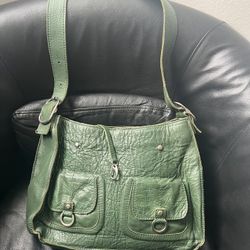 Green Leather Bag