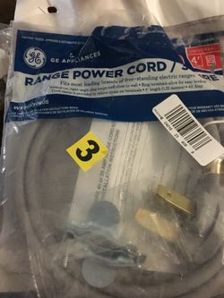 GE range power core 3 wire