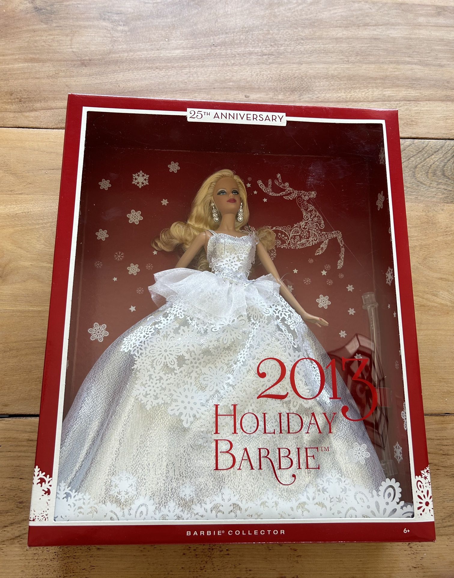 Collectors Holiday Barbie 2013 25th anniversary