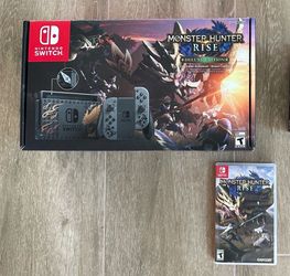 Nintendo Switch Monster Hunter Rise Limited Edition