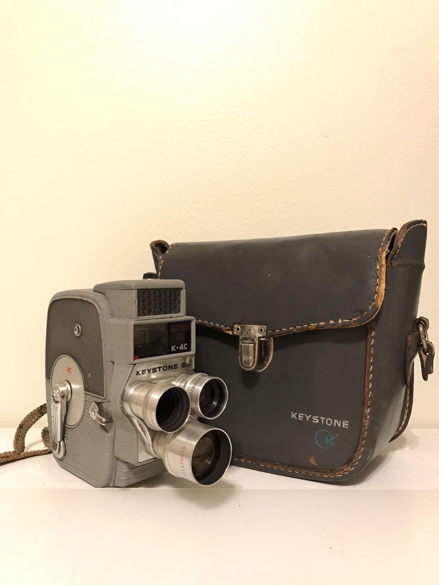 Electric Eye K-4C 8mm Camera with Case!