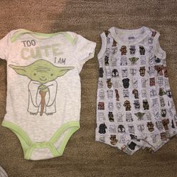 Baby Yoda Babies Clothes 