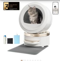The Mova LR10 Prime cat litter robot is an automatic litter box designed to fully automate the cleaning of cat waste. Some features: • It automaticall