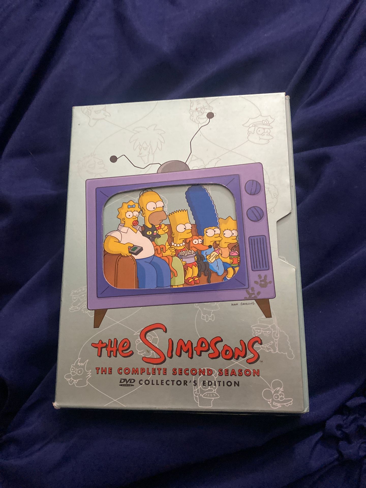 The Simpsons The Complete Second Season DVD 4 Disc