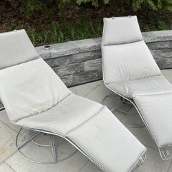 Vintage Homecrest Patio Loungers