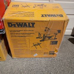 DeWalt Table Saw With Stand 