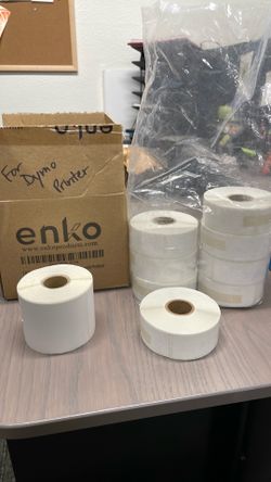 Free labels on rolls for printers