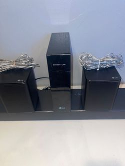 LG Rear Speaker Set with Wireless Receiver